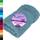 Lashuma saugstarkes Fitnesstuch 50x100 cm, Linz Duschhandtuch Blau - Taubenblau Baumwolle