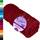 Lashuma Wellness Handtuch Dame 70x140 cm,Linz Liegetuch für Liegestuhl Rot - Rubin