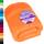 Lashuma XXL Badehandtuch 100x150 cm Orange - Blut, Linz sehr großes Badetuch Strand Dame