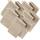 Erwin Müller Waschhandschuh, Waschlappen Heidelberg 10er- Pack, 100% Baumwolle beige Größe 15x21 cm - weiche Qualität, saugstark und strapazierfähig - praktisch durch Schlaufe
