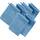 Erwin Müller Waschhandschuh Heidelberg 6er- Pack, 100% Baumwolle hellblau Größe 15x21 cm - weiche Qualität, saugstark und strapazierfähig - praktisch durch Schlaufe