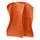 Erwin Müller Gästetuch Heidelberg 2er- Pack 100% Baumwolle orange Größe 30x50 cm - leichte Qualität, saugstark, schnelltrocknend, kompakt - ideal für Sport, Strand, Reisen
