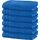 Erwin Müller Badetuch 6er-Pack Heidelberg 100% Baumwolle Royalblau Größe 100x150 cm - saugstark, gut trocknend, kompakt, leichte Qualität - ideal für Sport, Strand, Reisen