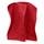 Erwin Müller Gästetuch Heidelberg 2er- Pack 100% Baumwolle rot Größe 30x50 cm - leichte Qualität, saugstark, schnelltrocknend, kompakt - ideal für Sport, Strand, Reisen