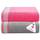 Casa Copenhagen He & She 2-teiliges XL-Designer Badetuch-Set aus 100% ägyptischer Baumwolle Staubblau–Rosa, 90x180 cm Badetücher für das Badezimmer (perfekte Geschenkset für Damen & Herren)