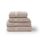 TRAMAS+ 4er-Set Premium Handtücher 700 g, 100% Baumwolle, 2 Handtücher 50x100 cm und 2 Badetücher 70x140 cm, extra weich, schnelltrocknend und sehr saugfähig - Perlgrau