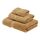 Superior Handtuch-Set, ägyptische Baumwolle, 900 g, 3-teilig Modern Face, Hand, and Bath Toast