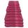Julie Julsen 9 TLG Handtuchset 3 Badetücher 3 Handtücher 3 Gästetücher Reine Baumwolle über 30 Farben Pink