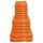 Julie Julsen 12 TLG Handtuchset 2 Badetücher 4 Handtücher 6 Gästetücher Reine Baumwolle über 30 Farben Orange