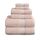 NY Loft Handtuch-Set aus 100 % Baumwolle, 6-teilig, super weich und saugfähig, schnell trocknend, 2 Badetücher, 2 Handtücher und 2 Waschlappen, strukturierte und strapazierfähige Baumwolle,