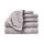 Lacoste Heritage Supima Cotton Handtuch-Set, 6-teilig, 2 Badetücher, 2 Handtücher, 2 Waschlappen, Mikrochip - Hochsaugfähig & schnell trocknend, Badezimmer-Essential, maschinenwaschbar