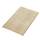 Decomira Badematte rutschfest | Als Badteppich Set kombinierbar | Badezimmer-Teppich Bad-Vorleger waschbar aus Chenille | Duschvorleger für Dusche, Badewannen, WC Deko | Beige - 40x60 cm