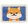 Ankah Shaggy Bath Mat Shower Rug, Soft and Comfortable, High Absorbent and Anti Slip, Machine Washable Fit for Bathtub, Shower and Bath Room 18" x 26" (Cute Dog)