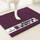 Muddy Mat® | Super Absorbent Door Mat Indoor, Microfiber Quick Dry Chenille Entryway Rug, Non-Slip Front Door Mat, Indoor Mats for Entryway, Machine Washable Pet Rug, Dark Purple 24"x36"