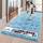 Muddy Mat® | Super Absorbent Door Mat Indoor, Microfiber Quick Dry Chenille Entryway Rug, Non-Slip Front Door Mat, Indoor Mats for Entryway, Machine Washable Pet Rug, Sky Blue 36"x60"