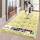 Muddy Mat® | Super Absorbent Door Mat Indoor, Microfiber Quick Dry Chenille Entryway Rug, Non-Slip Front Door Mat, Indoor Mats for Entryway, Machine Washable Pet Rug, Yellow 36"x60"