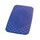 RIDDER Wanneneinlage, Badematte, Badewanneneinlage ca. 38x72 cm, Plattfuß, blau | Allergikerfreundlich | Made in Germany | Nachhaltig | Recyclebar | Waschbar | PVC-frei