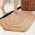 COSY HOMEER Extra dicke Badteppiche für Badezimmer – rutschfeste Badematten, weiches Plüschgarn, zottelig, 100 % starkes Mirco-Polyester-Matte, Wohnzimmer, wasserabsorbierend (Beige, 61x91 cm)