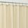 Alyvia Spring Duschvorhang, Stoff, wasserdicht, weicher und Leichter Stoff, mit 3 Magneten, Hotelqualität und maschinenwaschbar, Standardgröße 183 x 183 cm, cremefarben