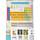 arteneur® - Periodensystem Deutsch - Anti-Schimmel Duschvorhang 180x180 - Recycelt mit Öko-Tex Standard 100 - Beschwerter Saum, Blickdicht, Wasserdicht, Waschbar, 12 Ringe & E-Book