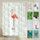 arteneur® - Flamingo - Anti-Schimmel Duschvorhang 180x200 - Recycelt mit mit Öko-Tex Standard 100 - Beschwerter Saum, Blickdicht, Wasserdicht, Waschbar, 12 Ringe & E-Book mit Reinigungs-Tipps