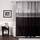 Lush Decor Night Sky Duschvorhang, 183 x 183 cm, Schwarz/Grau