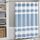 Madison Park Duschvorhang, Waffelgewebe, Stoff-Duschvorhang mit 3M Scotchgard-Feuchtigkeitsmanagement, Premium-Spa-Qualität, Moderne Duschvorhänge für Badezimmer, hoch 183,9 x 213,4 cm, Blau