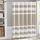 Madison Park Duschvorhang, Waffelgewebe, Stoff-Duschvorhang mit 3M-Scotchgard-Feuchtigkeitsmanagement, hochwertige Spa-Qualität, Moderne Duschvorhänge für Badezimmer, breit, 274,3 x 182,9 cm, Taupe