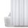 ANSIO 2er-Pack Duschvorhang - 180 x 200 cm (71 x 71 Zoll) - Massiv Weiß, Badewanne Vorhang, Antischimmel & Waschbar Shower Curtain mit 12 Duschvorhängeringen | 100% Polyester