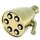 Speakman, Satin S-2252-AB-E2 Signature Brass Icon Anystream verstellbarer Duschkopf, 2,0 GPM