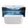 Calmwaters Vorwand-Badewanne 160x75 cm Komplettset Seamless Comfort, fugenloses Design, vormontiert mit Schürze & Ablaufgarnitur, Acryl, Made in EU, 02SL6221