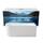 Calmwaters® Vorwand-Badewanne 160x75 cm Komplettset Seamless Comfort, fugenloses Design, vormontiert mit Schürze & Ablaufgarnitur, linke Ausführung, Made in EU, Acryl, 02SL6225