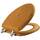 Mayfair 19601br 378 natur Reflexe Holz Furnier WC-Sitz mit Scharnieren aus Messing, 19601CP 378, 0V