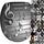 Sanilo WC Sitz mit Absenkautomatik, viele schöne schwarze Toilettendeckel zur Auswahl, hochwertige und stabile Qualität aus Holz (Musical Notes)