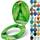 SANFINO® Premium WC Sitz mit Absenkautomatik – hochwertige Toilettendeckel aus Holz, viele bunte Motive, hoher Sitzkomfort, einfache Montage inklusive Montageanleitung – "Fresh Leaves"