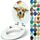 SANFINO® Premium WC Sitz mit Absenkautomatik – hochwertige Toilettendeckel aus Holz, viele bunte Motive, hoher Sitzkomfort, einfache Montage inklusive Montageanleitung – "Chihuahua"