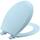 Bemis WC-Sitz 500EC 464 mit Easy Clean & Change Scharnieren, Dresden Blue, 1 Pack rund