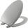 Bemis WC Sitz mit Easy Clean & Change Scharnieren, eisgrau, 1er Pack länglich, 1500EC 062