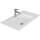 VILSTEIN® Keramik Waschbecken Eckig [70CM] - Aufsatz - & Einbauwaschbecken für Badezimmer & Gäste WC - Einbauwaschbecken Bad - Waschbecken Einsatz - Handwaschbecken für Waschtisch - Bathroom Sink