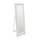 Shabby Chic Wandspiegel - 130 x 45 cm - Groer franzosischer Standspiegel im Vintage Stil - Antik Wei und Silber