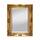 Rococo by Casa Chic - Goldener Shabby Chic Spiegel - Massivholz - Handgefertigt - Barock - 42x53 cm - Antik Gold