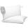 Digital Decor Set mit Zwei Kissen aus 100% Baumwolle, Hoteldaunen-Alternative, DREI Komfortstufen, (Silber, Standard)