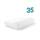 TEMPUR Original Junior Kinder-Kopfkissen, ergonomisches Nackenstützkissen für Kinder ab 8 Jahren, Memory Foam, Liegefühl fest, Jr (40 x 26 x 7/4 cm)