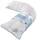 PROCAVE Seitenschläferkissen Top Cool - Kissen lang - atmungsaktives Schlafkissen - Kissen für Seitenschläfer - Body Pillow waschbar - Komfortkissen gegen Rückenschmerzen - Made in Germany - 40x145cm