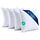 Amazinggirl Kopfkissen 40x40 cm - Kissen Allergiker Schlafkissen Polster Pillow Made in EU und Pillows for Sleeping 40 x 40 Bett Kissens für Schlafen Oeko-Tex Weiß - 4 Stück