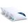 Amazinggirl Kopfkissen 40x80 cm - Kissen Allergiker Schlafkissen Polster Pillow Made in EU und Pillows for Sleeping 80 x 40 Bett Kissens für Schlafen Oeko-Tex Weiß - 4 Stück