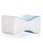 Linenspa Ergonomische Kniekissen aus Gel-Memory-Foam für Seitenschläfer – Beinkissen, Weiß