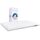 Bluewave Bedding ultraflaches Ultra Slim Gel-Memoryschaum-Kissen für Bauch- und Rückenschläfer, niedriges, flaches Design für Halswirbelsäulenausrichtung und tieferen Schlaf, 7 cm hoch, Kingsize-Größe
