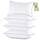 JOLLYVOGUE Pillows Standard Size Set of 4, Cooling and Supportive Bed Pillows with Super Soft Down Alternative Fill, Luxury Fluffy Hotel Quality for Side Back and Stomach Sleepers