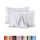 Utopia Bedding – 2er-Set Kissenbezüge – 50 x 75 cm – Oeko-TEX – Gebürstete Mikrofaser, 100% Polyester, mit Umschlagverschluss (Kissenfüllung Nicht enthalten), nur Kissenbezug – Weiß